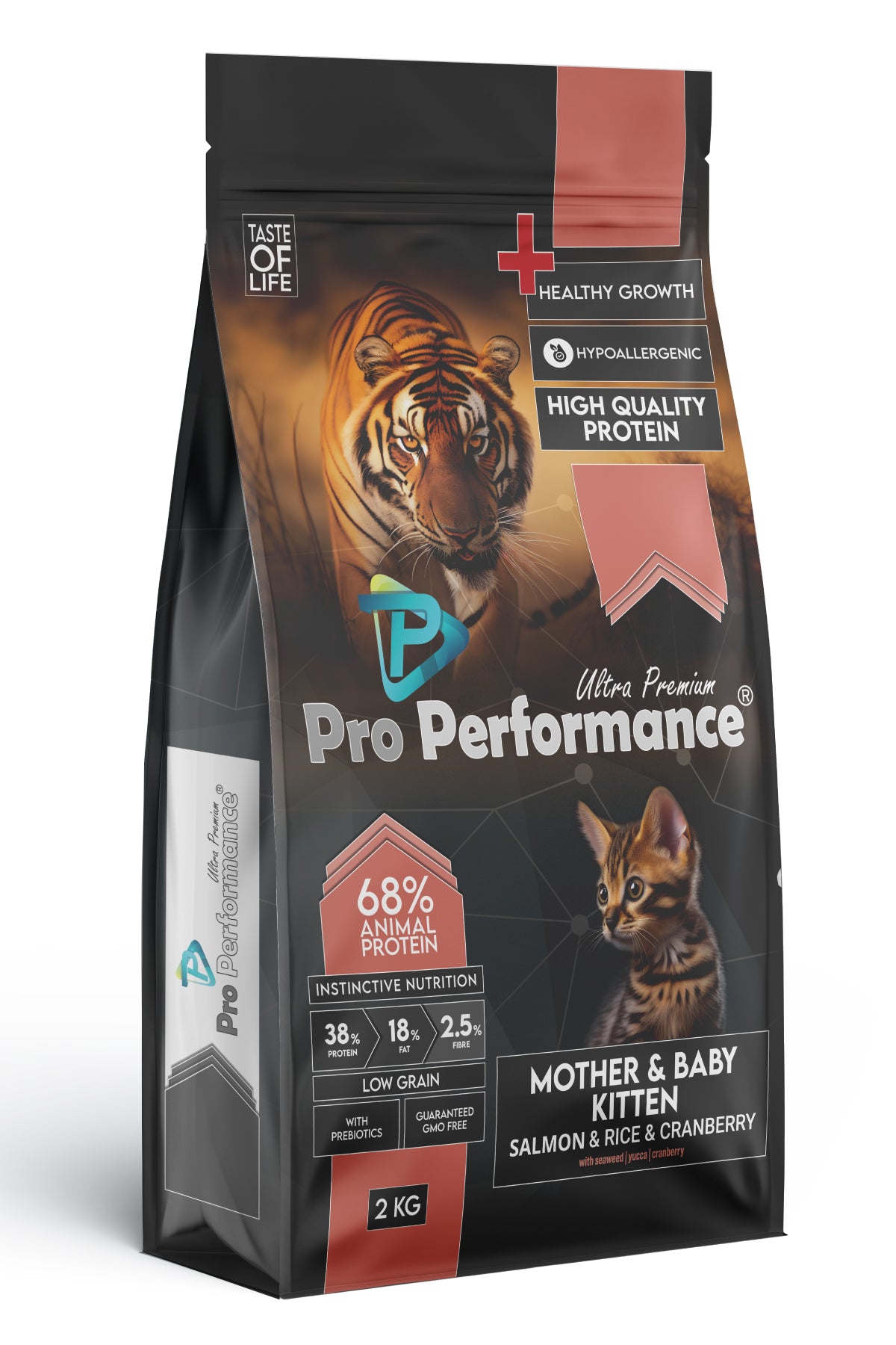 Pro Performance Mother&Baby Somonlu ve Pirinçli Anne ve Yavru Kedi Maması